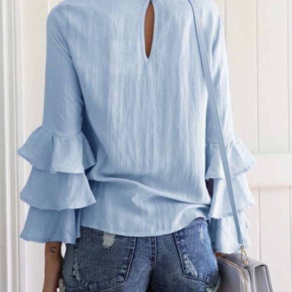 BLUE Bell Top (Small-5X) - Picture 4 of 5