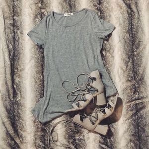 Forever21 Grey T-shirt Dress