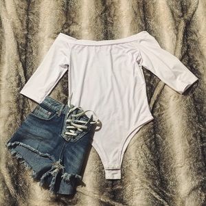 White Bodysuit