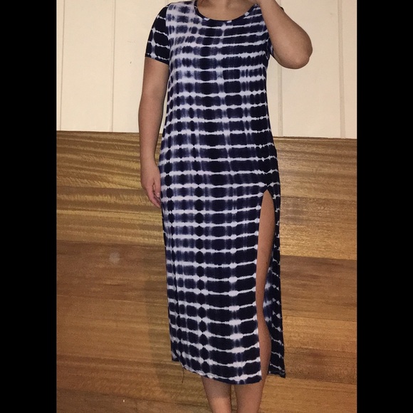 Maxi/midi tie dye dress - Picture 3 of 4