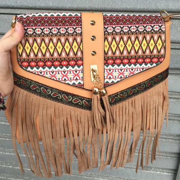 Tasseled Handbag - Picture 2 of 8