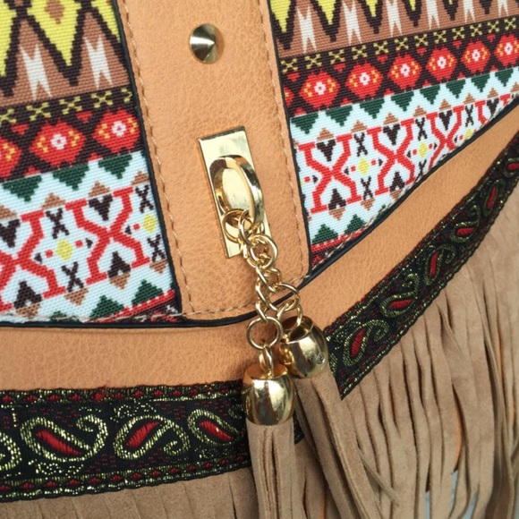 Tasseled Handbag - Picture 3 of 8