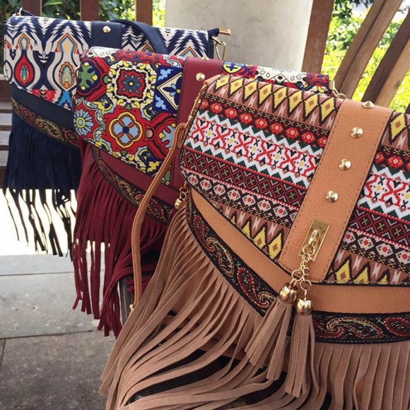 Tasseled Handbag - Picture 8 of 8