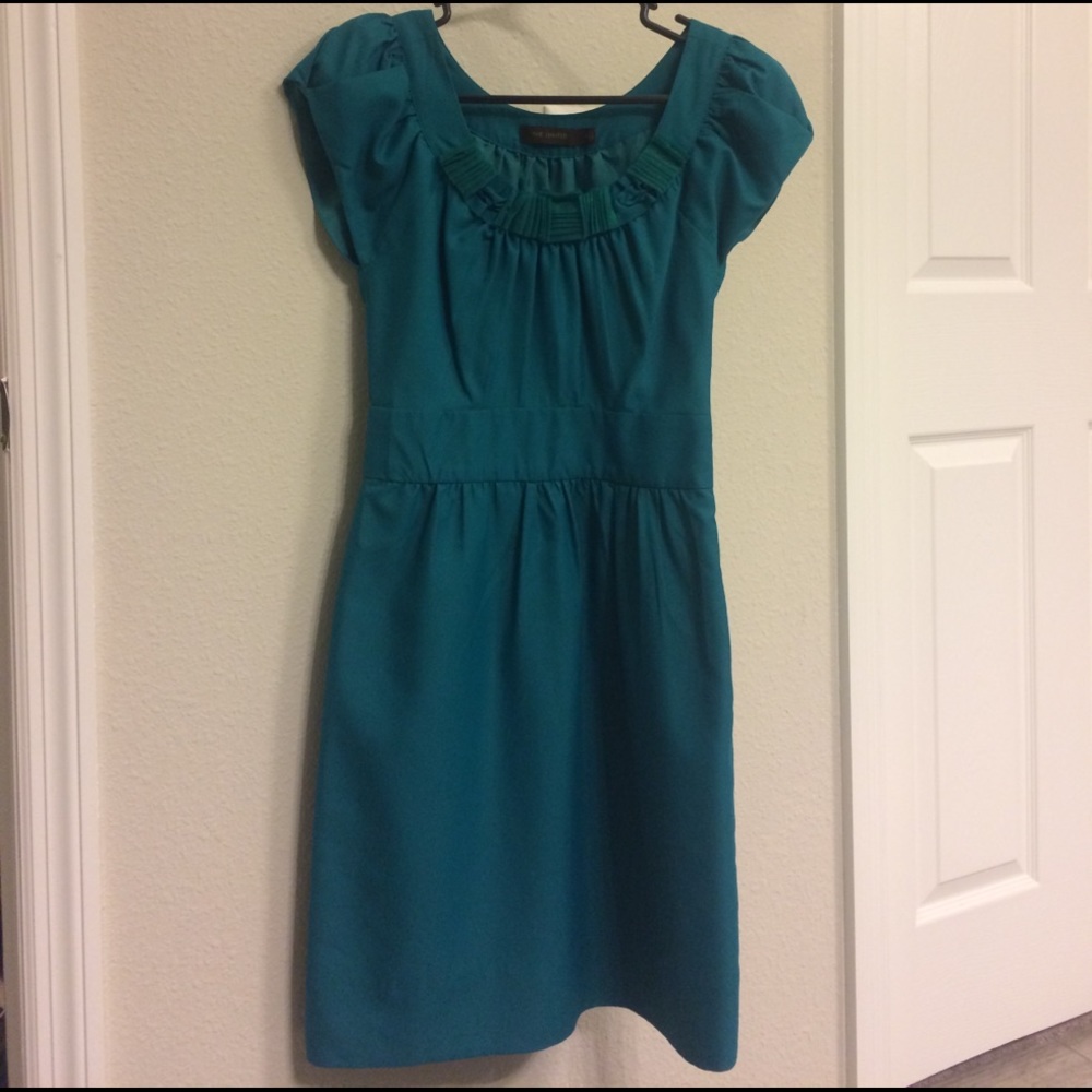 The Limited Teal Dress
