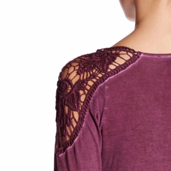 Tops - Lace Shoulder Top