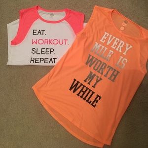 Workout tank tops