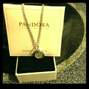 Pandora matching ring n necklace set