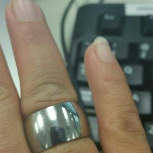 Sterling silver ring woman