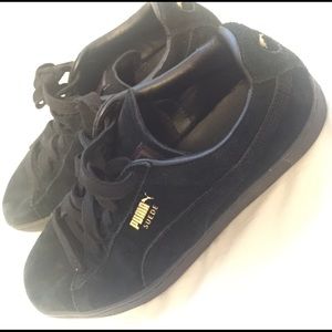 Puma suede low Black