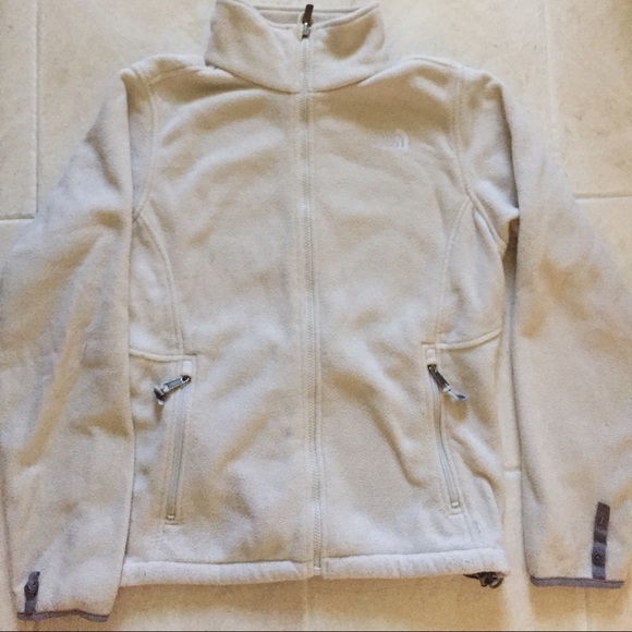 The North Face Jackets & Blazers - North face fleece jacket beige (women's medium)