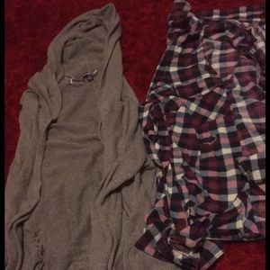 Cardigans, tank tops and shirts