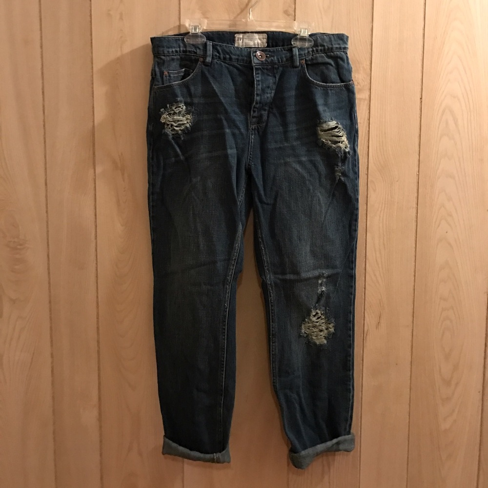 Free people boyfriend jeans