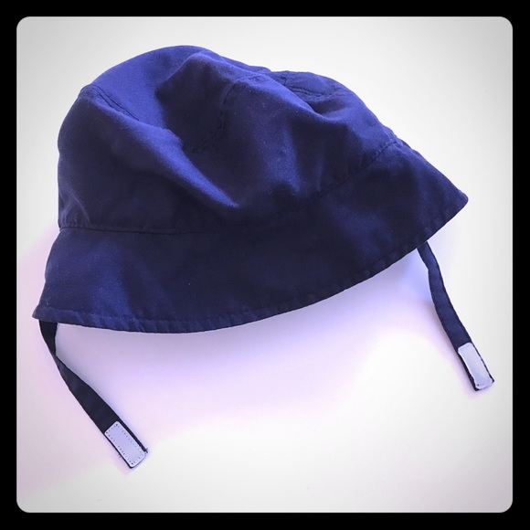 Toddler/Baby: Reversible Sun hat w/chin straps-EUC - Picture 3 of 4