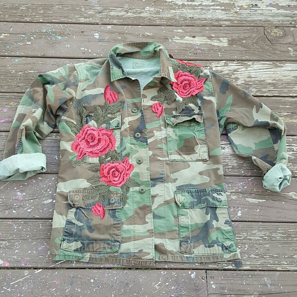 Jackets & Blazers - Made 2 order Custom camo jacket