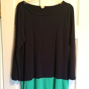 Jcrew colorblock Shift Dress