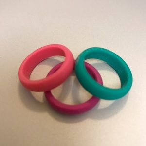 SALE - BRAND NEW Women's Size 8 Silicone Bands