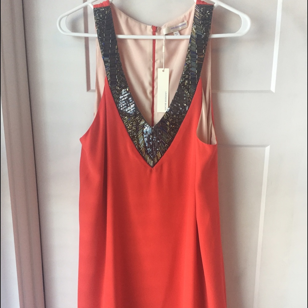 Lavender Brown dress