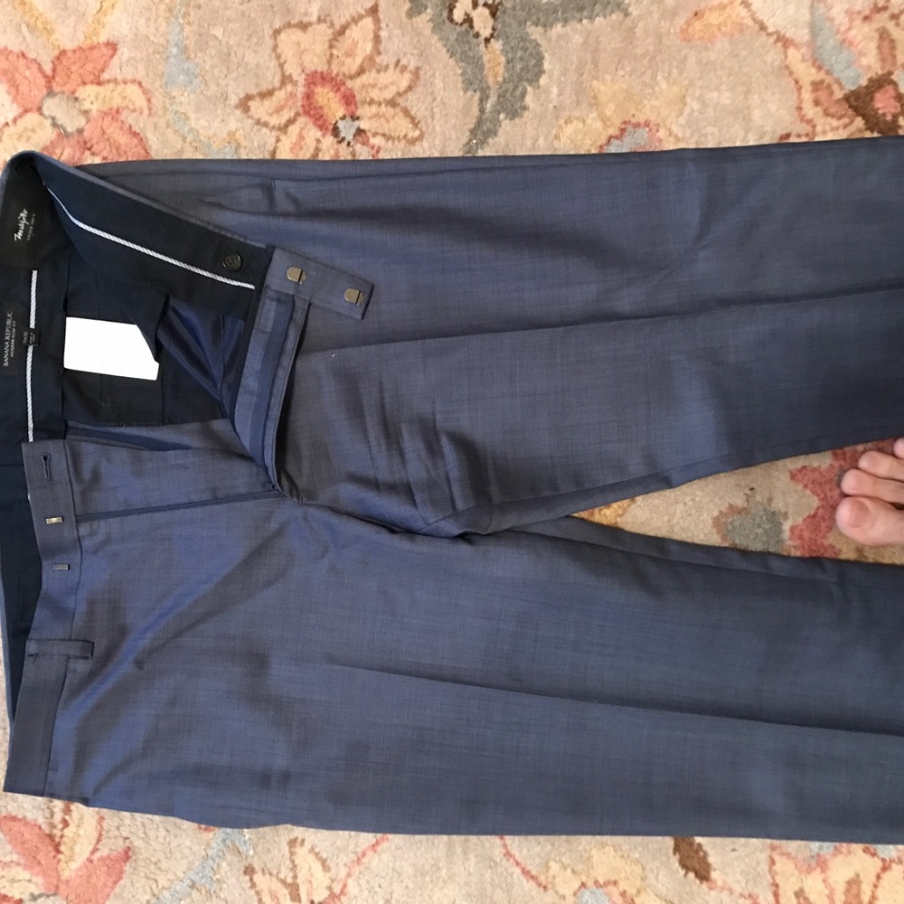 Banana Republic Modern Slim Fit suit pants