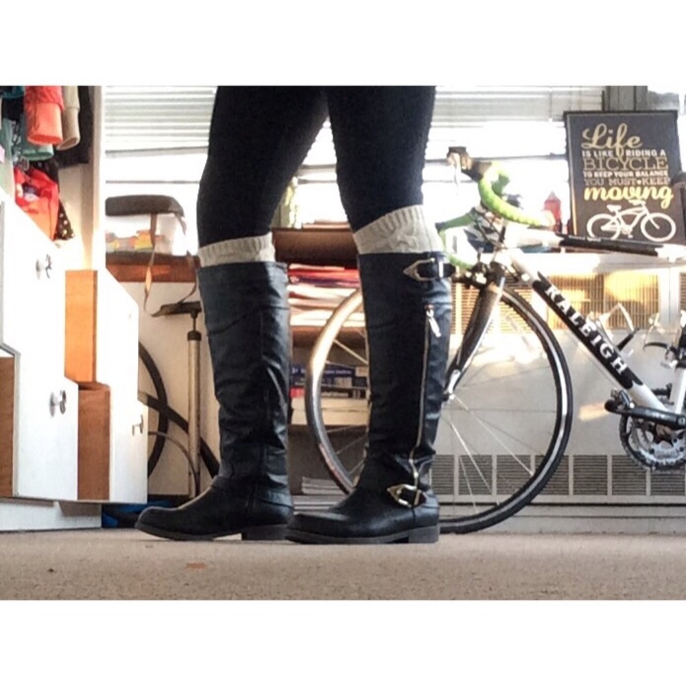 Cable Knit Leg Warmers