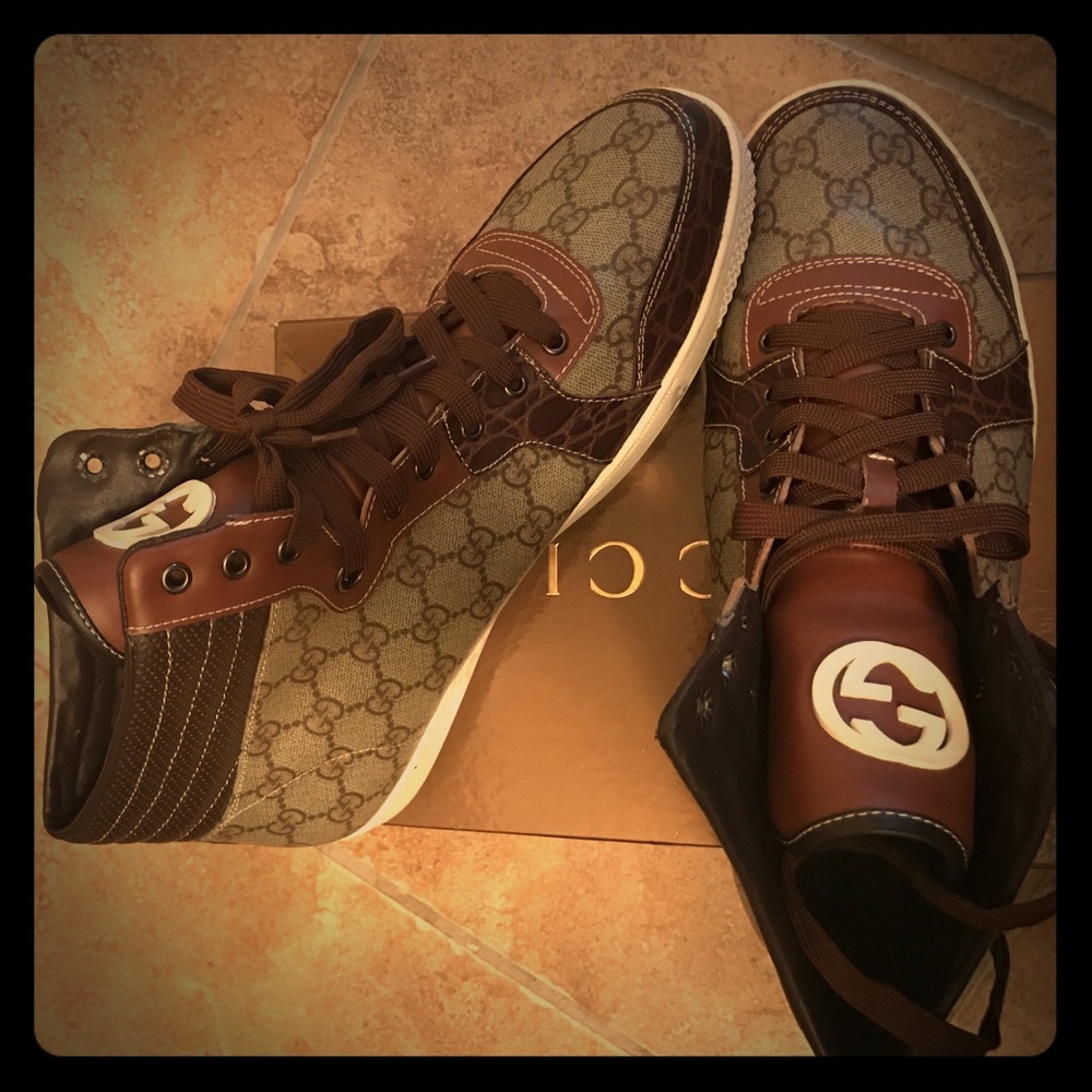 Men's Gucci Hightop Sneakers