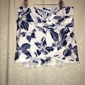 Tropical shorts with adorable wrap around!