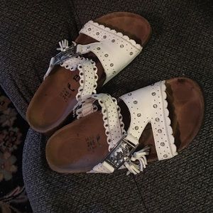 Birkenstocks white 38