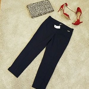 TORY BURCH navy "Callie" pant.
