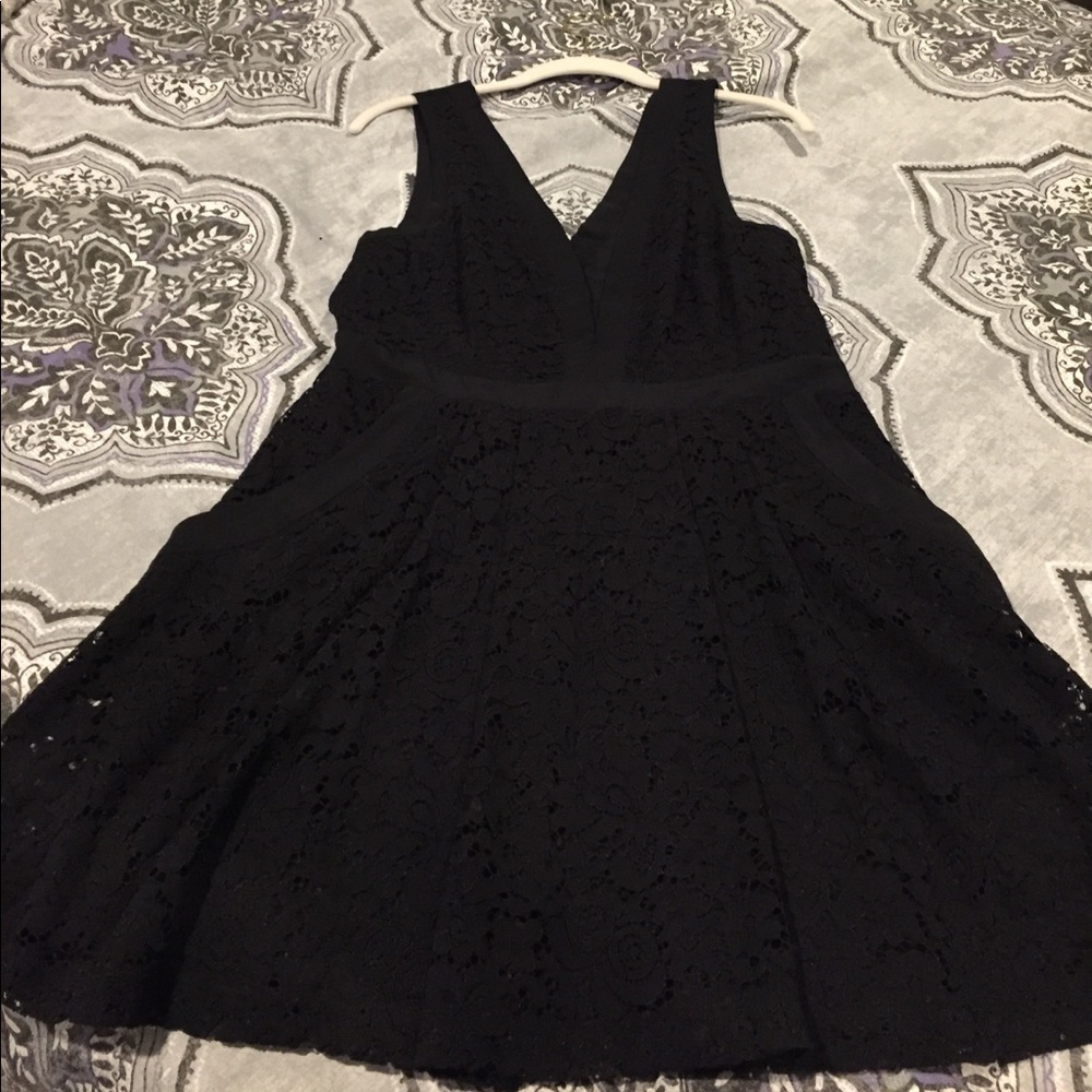 Free People lace v neck dress