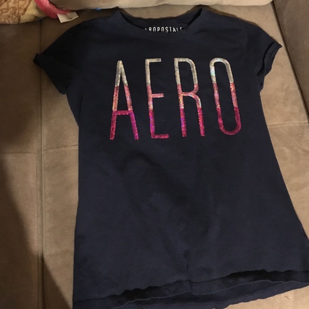 Aeropostale sequin tee