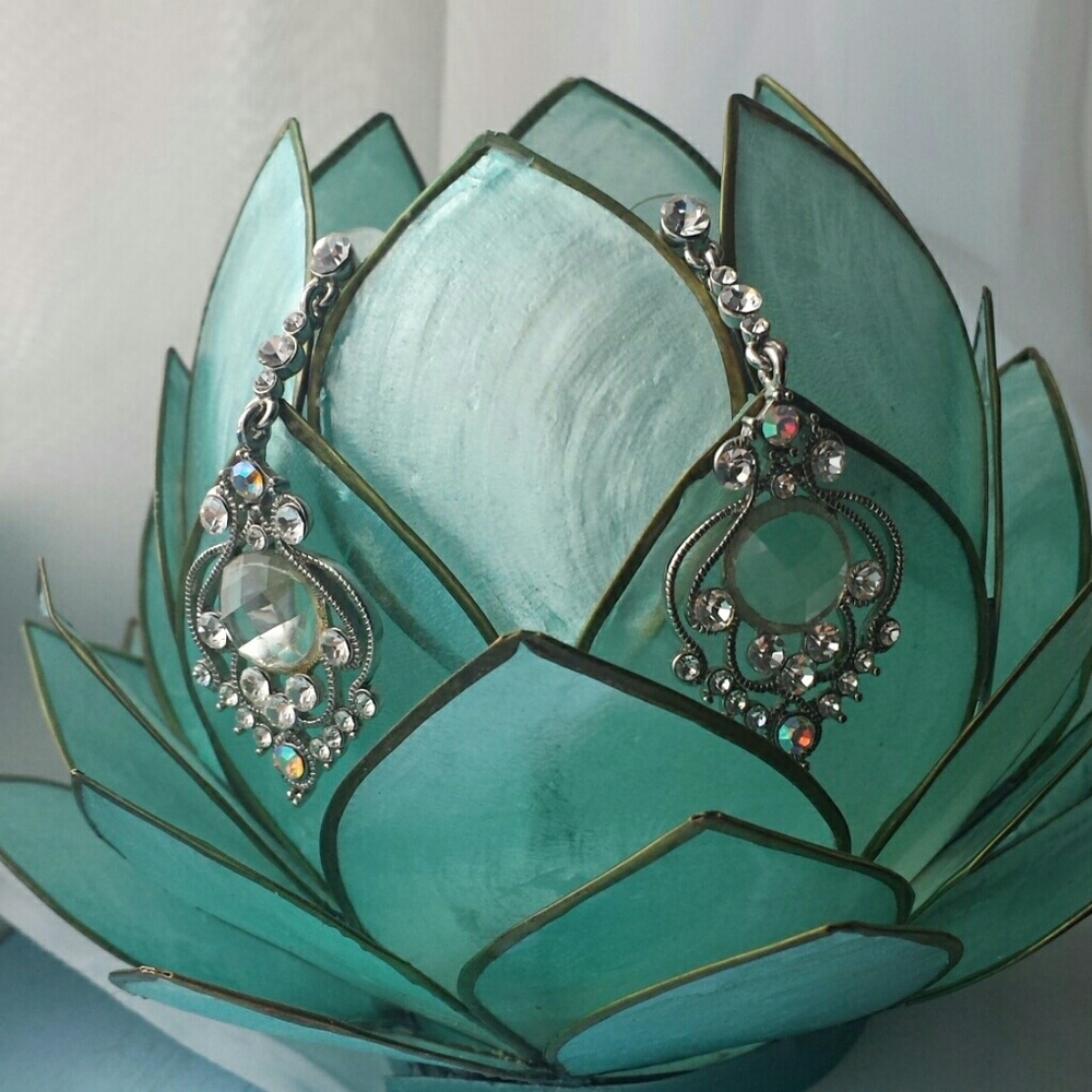Teardrop Formal or Prom Earrings