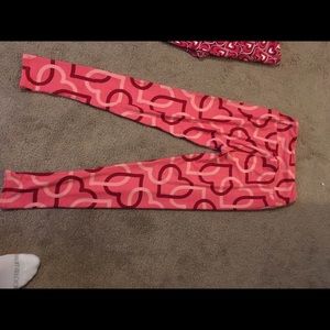 ❤❤LuLaRoe Valentine OS Leggings ❤❤