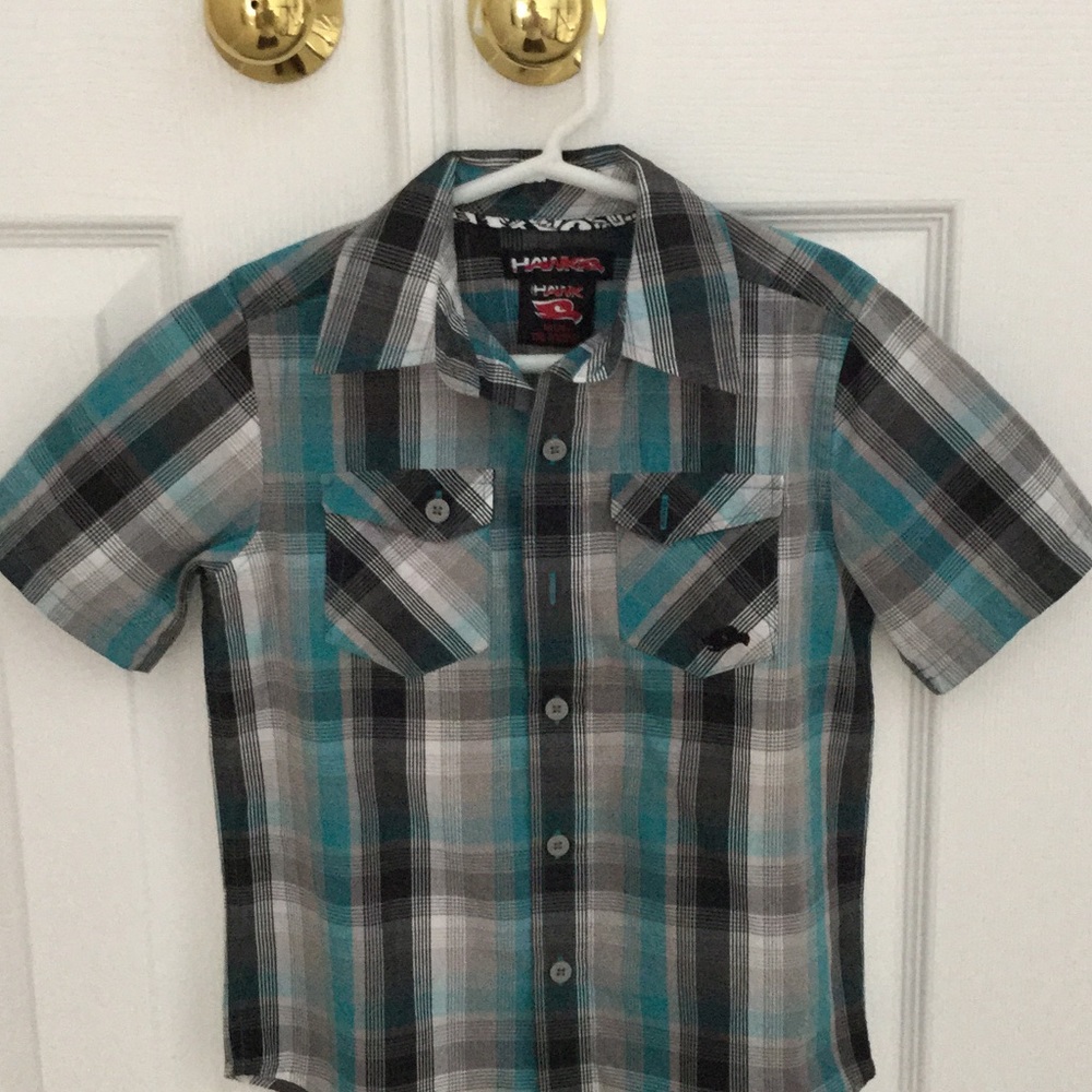 ***SOLD***Tony Hawk short sleeve button up shirt