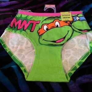 Teenage mutant ninja turtles panties