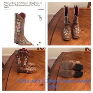Macie bean western boots