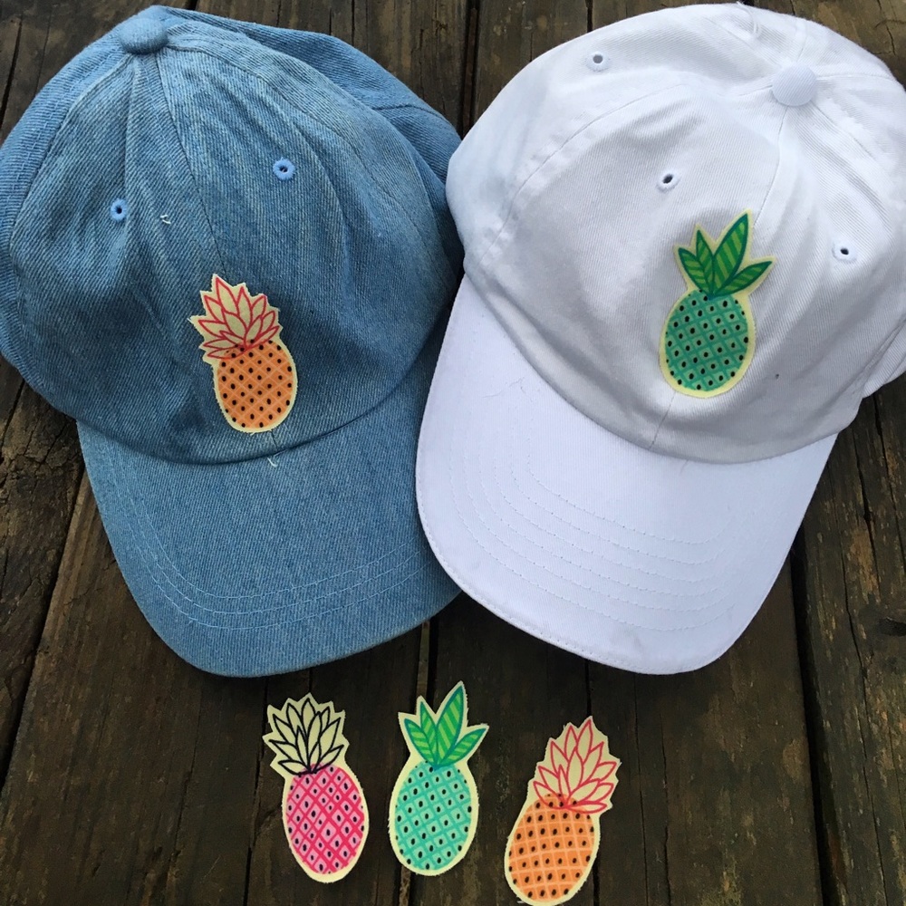 Custom Pineapple Dad Hat - Picture 1 of 4