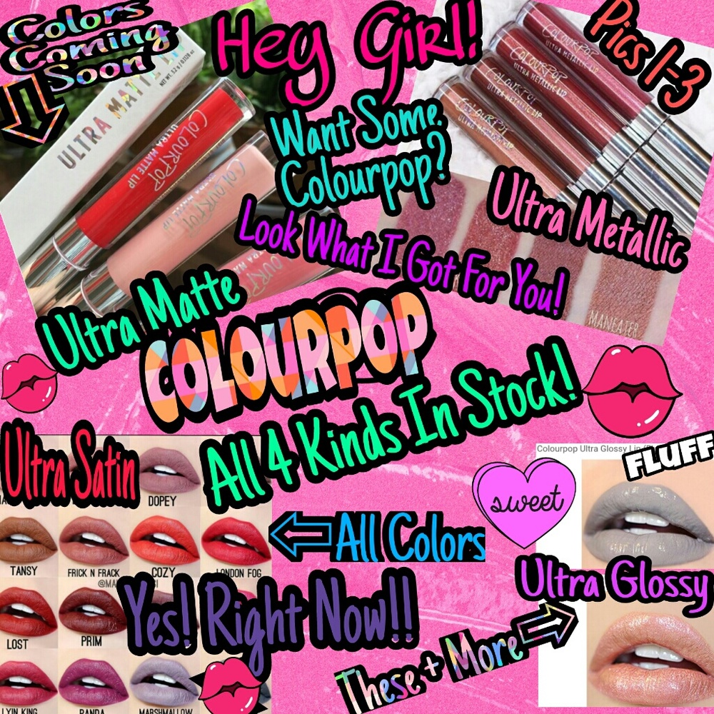 Colourpop Ultra Matte Singles