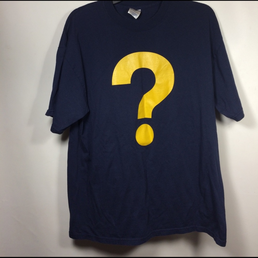 Men's Size Large education is the answer graphic t