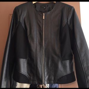 Faux Leather Jacket