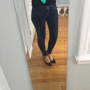 Abercrombie & Fitch dark wash skinny jeans