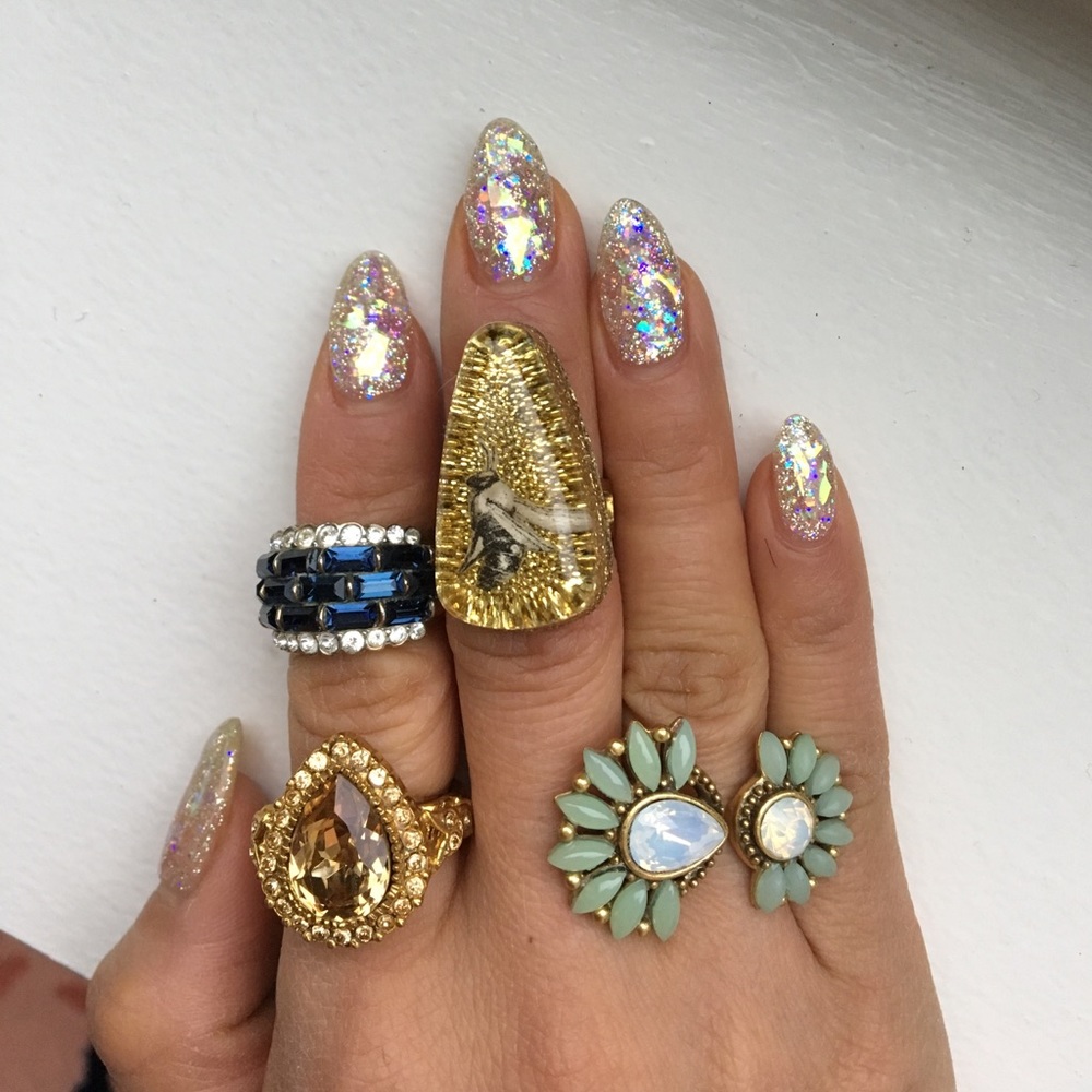 Art Deco Ring Mix (4 total)
