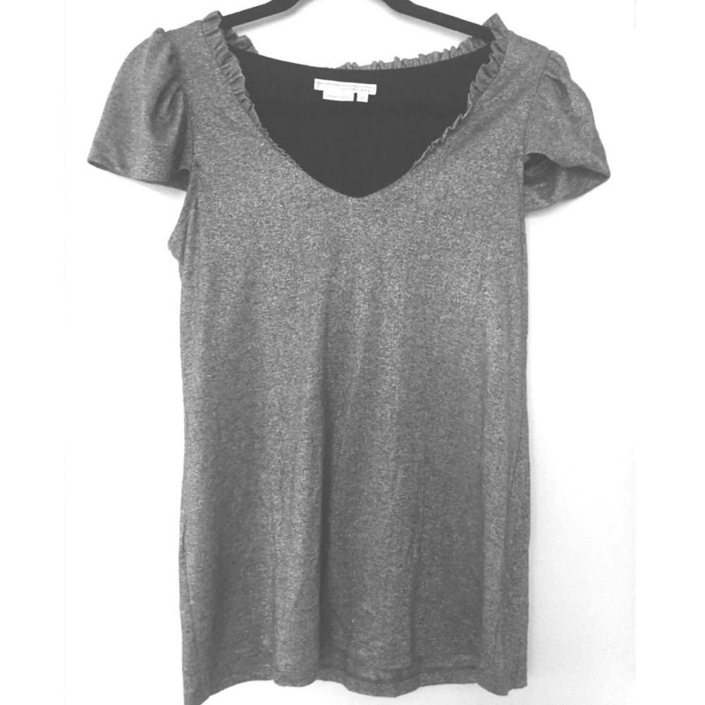 Gorgeous silver sparkley top by To The Max NWOT