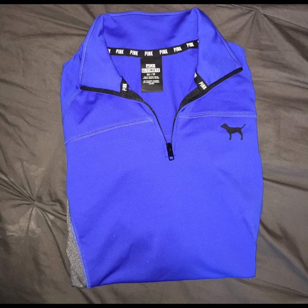 VS PINK Ultimate Half Zip