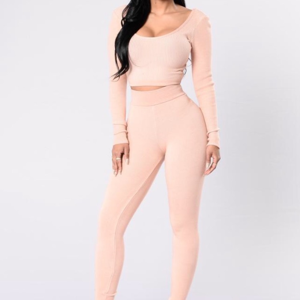 Fashion Nova- Hot off the Press Top/Bottom Set NWT