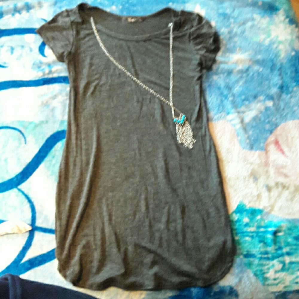 Silly top with necklace attached