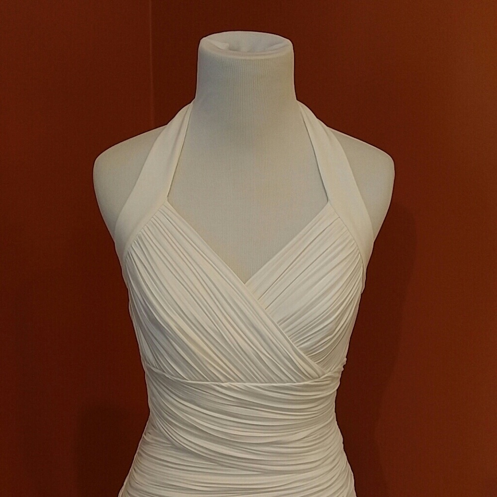 Gorgeous White Halter Dress