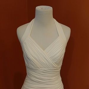 Gorgeous White Halter Dress