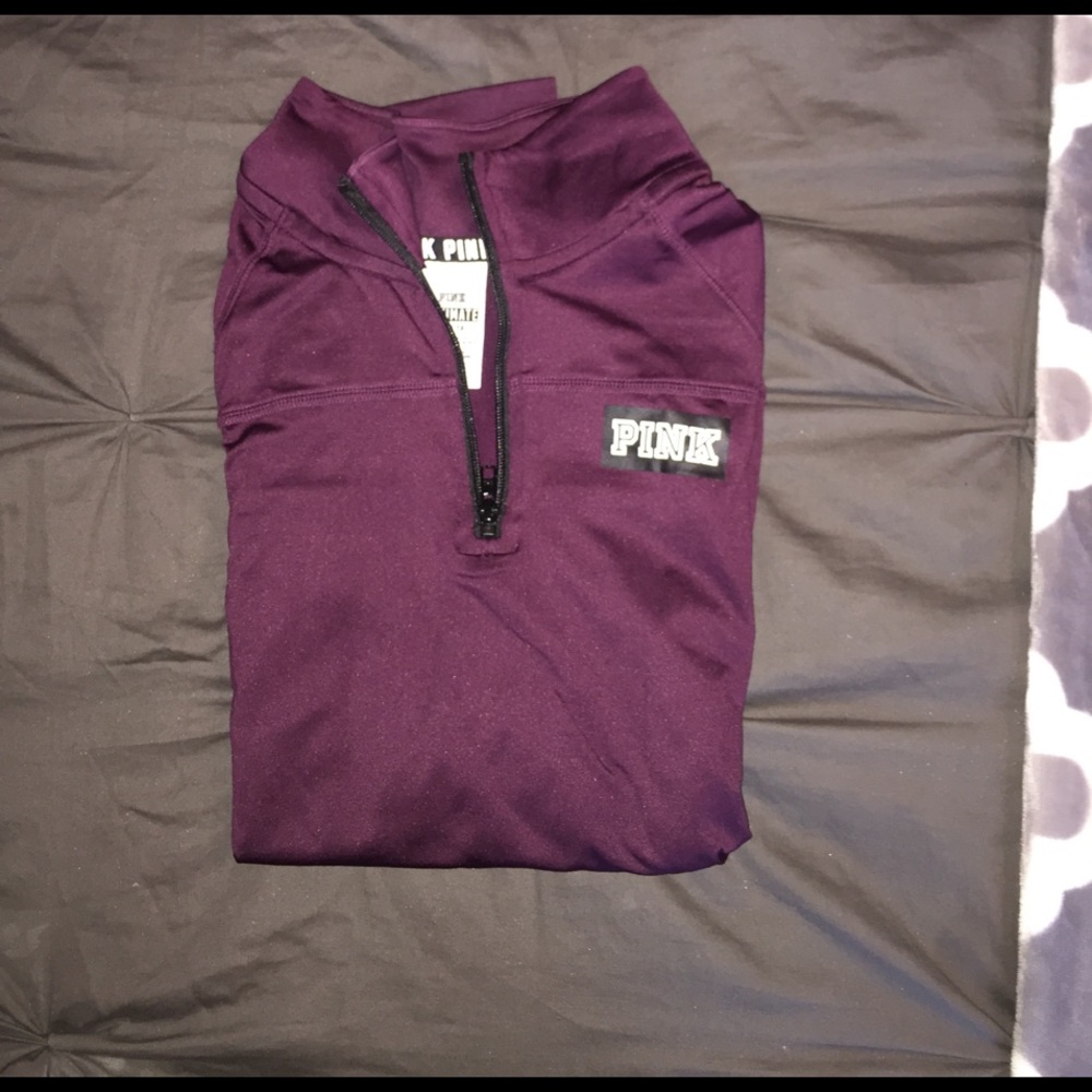 VS PINK Ultimate Half Zip