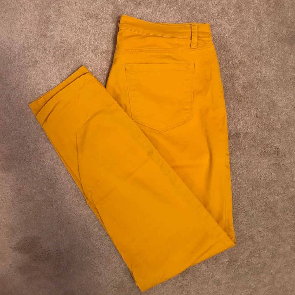 Mustard Colored Pants
