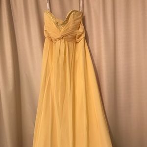 David's bridal bridesmaid dress