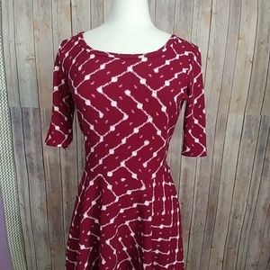 LuLaRoe Nicole dress, Large